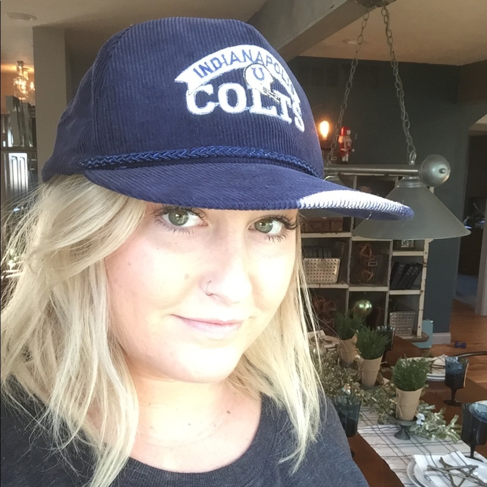 Vintage SnapBack Nissin Colts hat